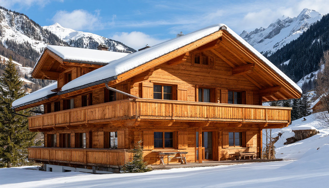 Двускатная крыша